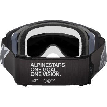 Alpinestars Supertech Goggle - Black/Gray - ABS Vision Silver Mirror, 5100325 - 1513 - Moto - House MX