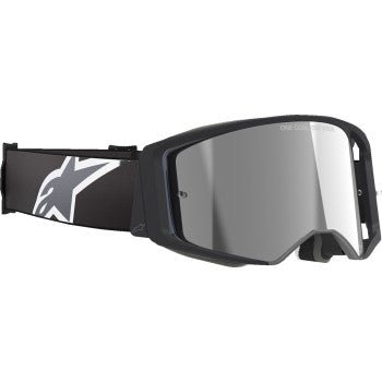 Alpinestars Supertech Goggle - Black/Gray - ABS Vision Silver Mirror, 5100325 - 1513 - Moto - House MX