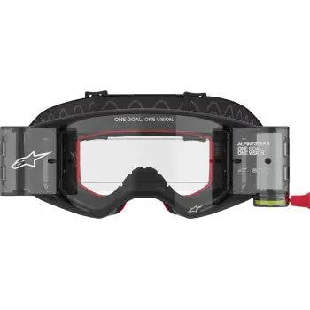 Alpinestars Supertech Roll - Off Goggle - Corp - Black/Gray - Clear Lens, 5100425 - 1518 - Moto - House MX