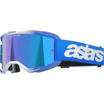 Alpinestars Vision 5 Blaze Goggle - Blue - Blue Mirror Lens, 5102125 - 7271 - Moto - House MX