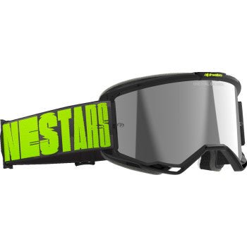 Alpinestars Vision 5 Hollow Goggle - Charcoal/Yellow Fluo - Silver Mirror Lens, 5102225 - 1470 - Moto - House MX