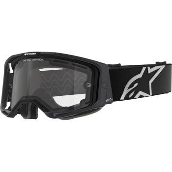 Alpinestars Vision 8 Corp - Goggles - Black/Clear Lens, 5100825 - 1425 - Moto - House MX