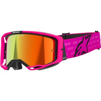 Alpinestars Vision 8 Corp Goggles - Pink/Red Mirror Lens, 5101625 - 3083 - Moto - House MX