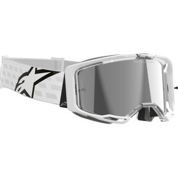 Alpinestars Vision 8 Corp Goggles - White/Silver Mirror Lens, 5101625 - 2055 - Moto - House MX