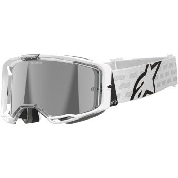 Alpinestars Vision 8 Corp Goggles - White/Silver Mirror Lens, 5101625 - 2055 - Moto - House MX