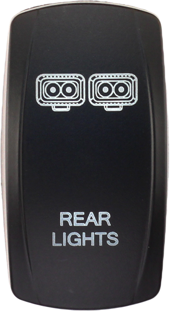XTC Power Products SW00-00112017 2017-22 Polaris RZR Rocker Switch for Rear Lights