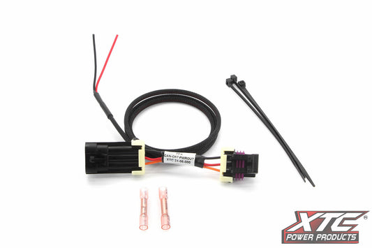 XTC Power Products CAN-CRT-PWROUT 2022 Lynx/Can-Am Commander Power Out Whip