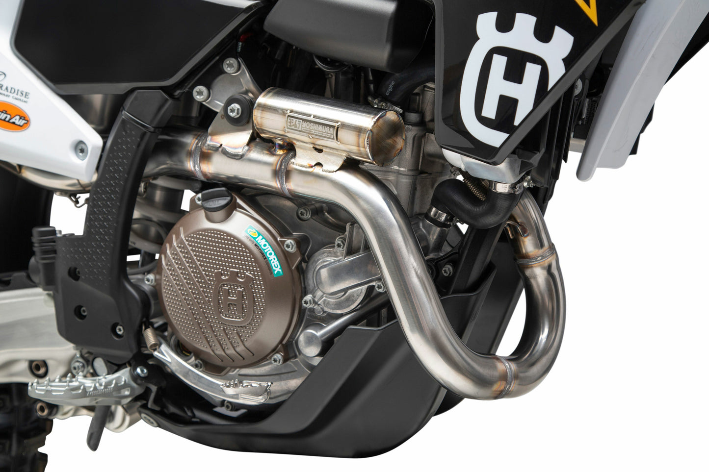 Yoshimura 262540S320 RS-12 Stainless Full Exhaust with Resonator Header for 2023 KTM 250 SX-F - Moto-House MX