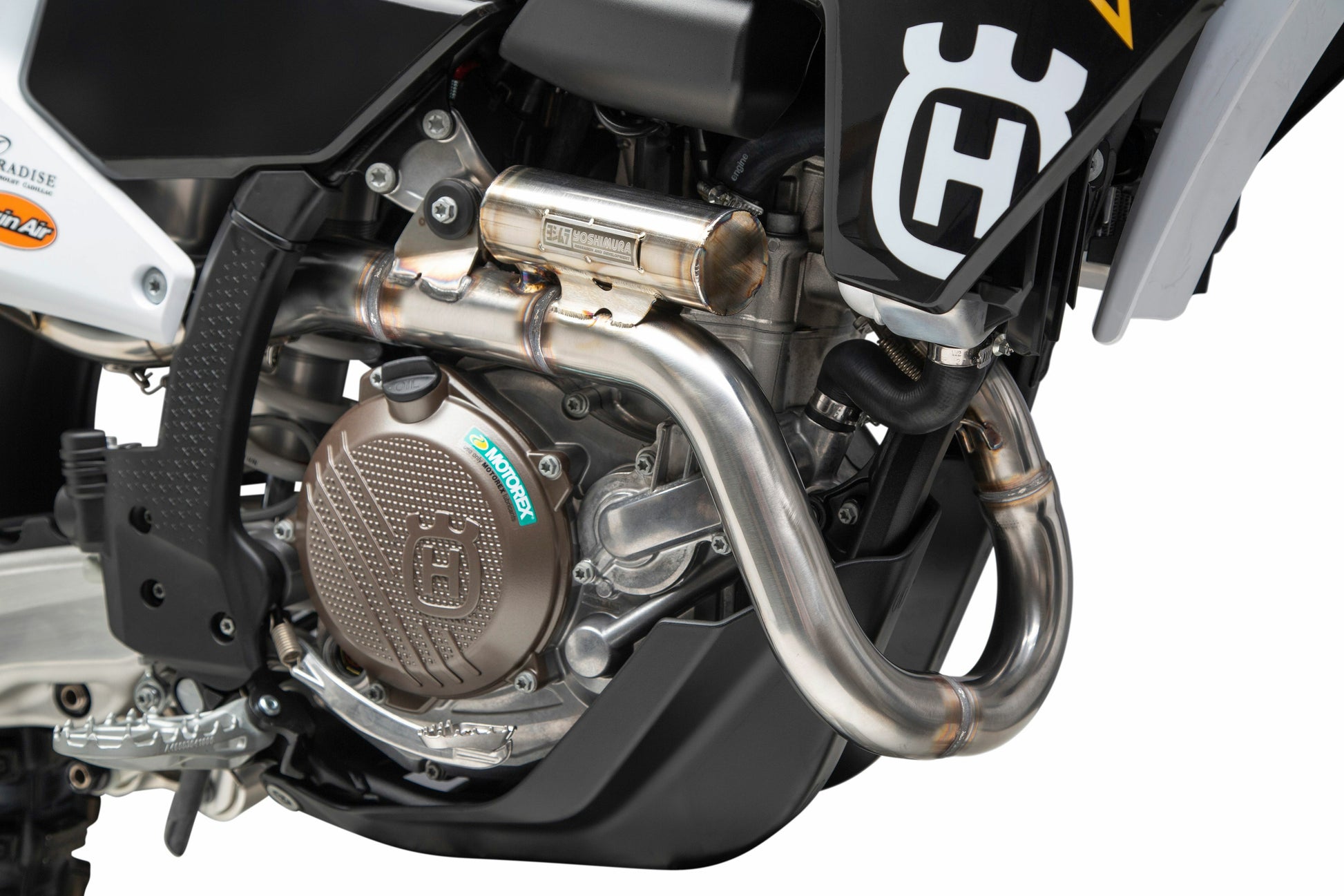 Yoshimura 262540S320 RS-12 Stainless Full Exhaust with Resonator Header for 2023 KTM 250 SX-F - Moto-House MX
