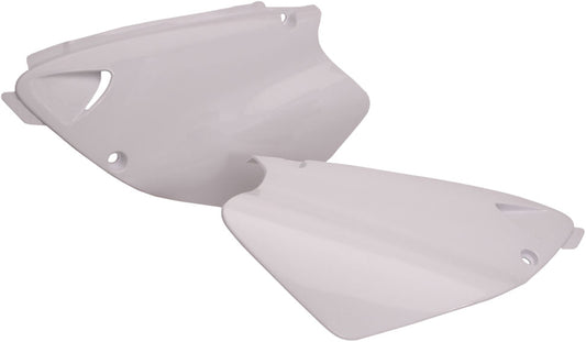 One pair of Acerbis White Side Panels for Yamaha YZ series motorcycles part number 2071280002.