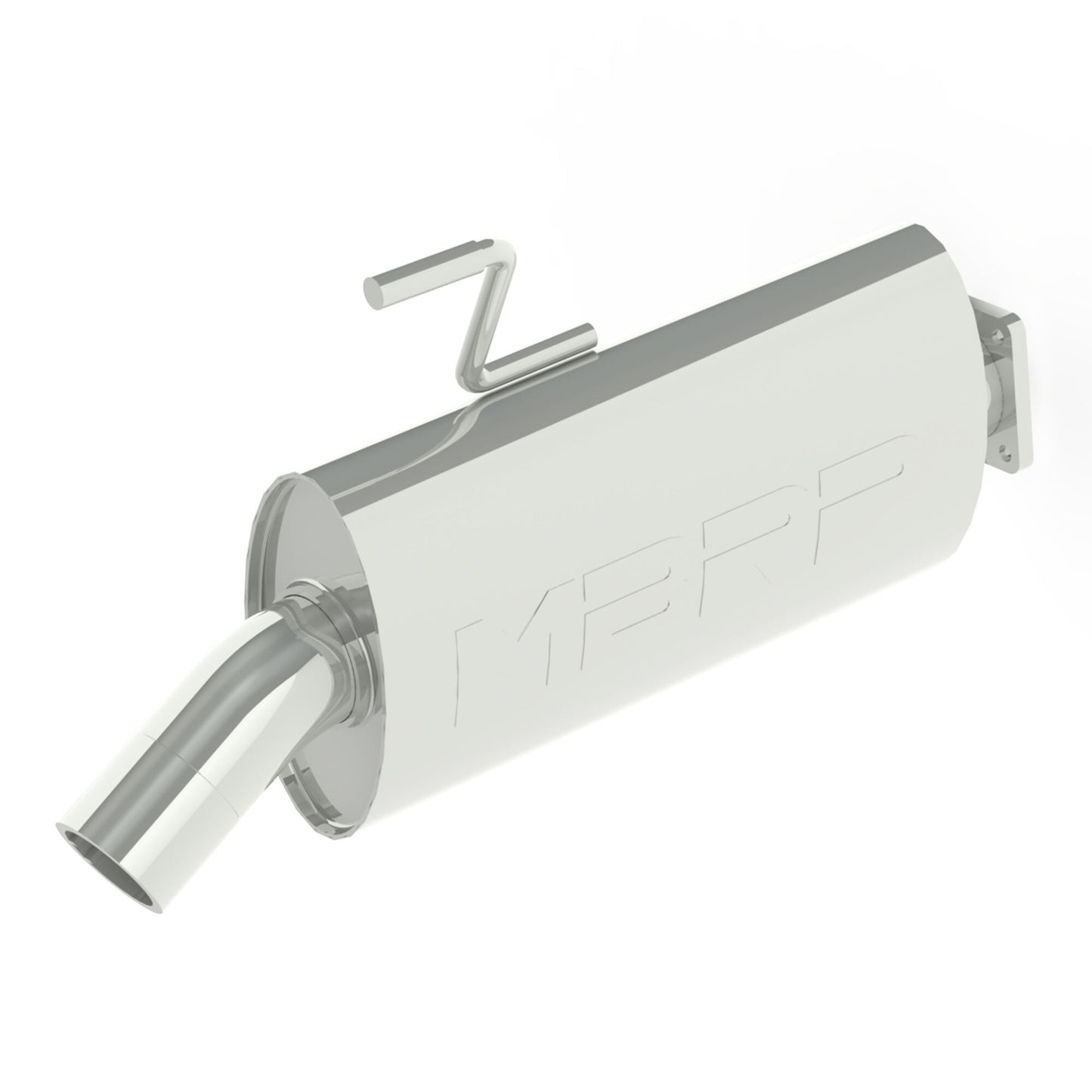 Single Slip On System W/ Oval Sport Muffler Chrome