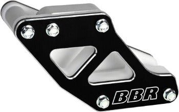 BBR Chain Guide Black Aluminum - 345 - KLX - 1111 - 2002 - 2023 Kawasaki KLX110, DR - Z110 - Moto - House MX