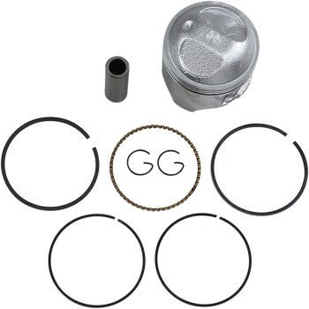 BBR CRF50F XR50R Piston Kit - 88cc - Super Pro Bore Replacement Piston Kit - Moto - House MX