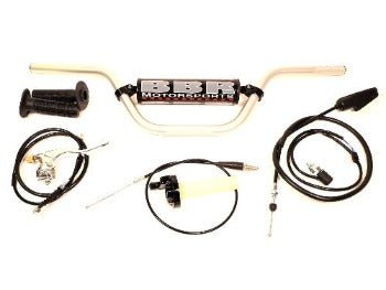 BBR Handlebar Kit - Tall Bars W/Controls - 510 - KLX - 1105 - 2003 - 2020 Kawasaki KLX110 - Moto - House MX