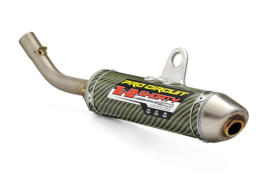 Pro Circuit Ti-2 Carbon-Aramid Silencer - 1151665K - 2017-2023 Husqvarna TC 65 | Moto-House MX