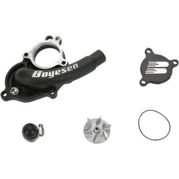 Boyesen Supercooler Water Pump Cover and Impeller Kit - 2007 - 2012 Suzuki RM - Z250 - Moto - House MX