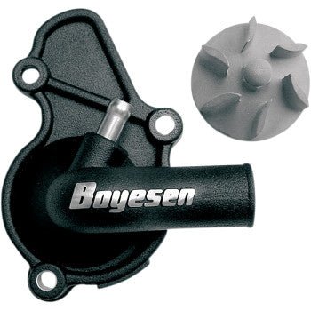 Boyesen Supercooler Water Pump Cover and Impeller Kit - WPK - 08B - 2004 - 2005 Honda TRX450R Sportrax - Moto - House MX