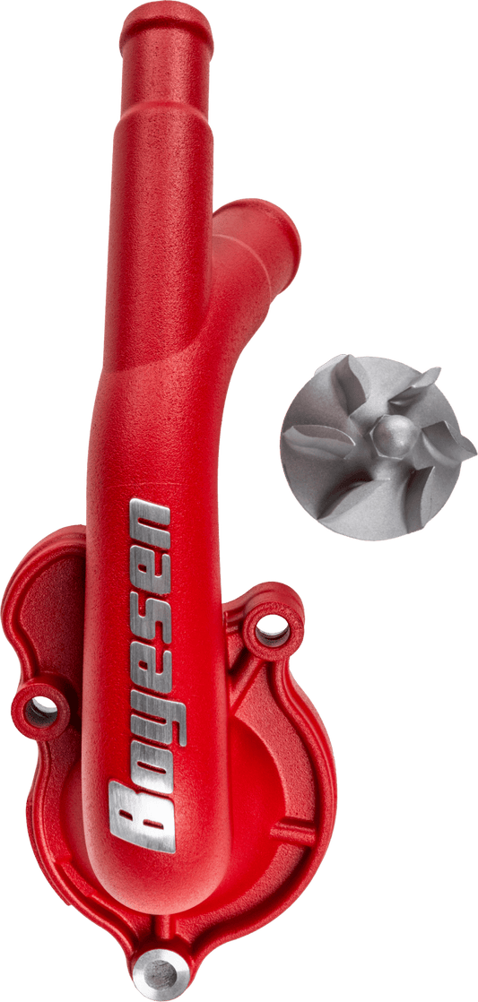 Boyesen WPK - 06DR Waterpump Cover & Impeller Kit Red – CRF450R/RX 2021–2024 - Moto - House MX
