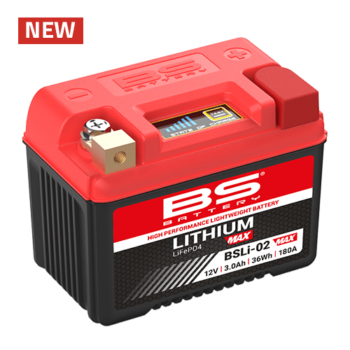 BS Battery - Lithium Max LiFePO4 Battery - BSLi - 02 - 2018 - 2025 KTM 250 SX - F, 350 SX - F, & 450 SX - F - Moto - House MX