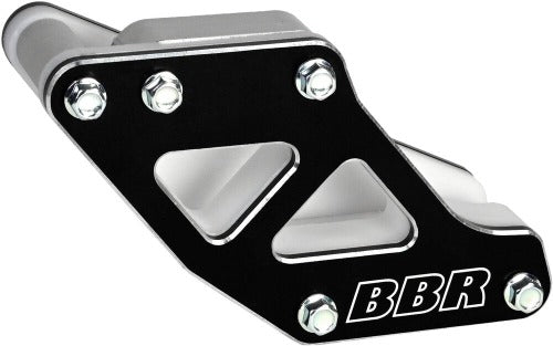 BBR Chain Guide Black Aluminum - 345-KLX-1111 - 2002-2023 Kawasaki KLX110, DR-Z110 | Moto-House Minis