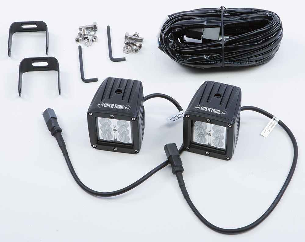 Open Trail brand high intensity LED flood light set part number 12-9021 for off-road vehicle lighting