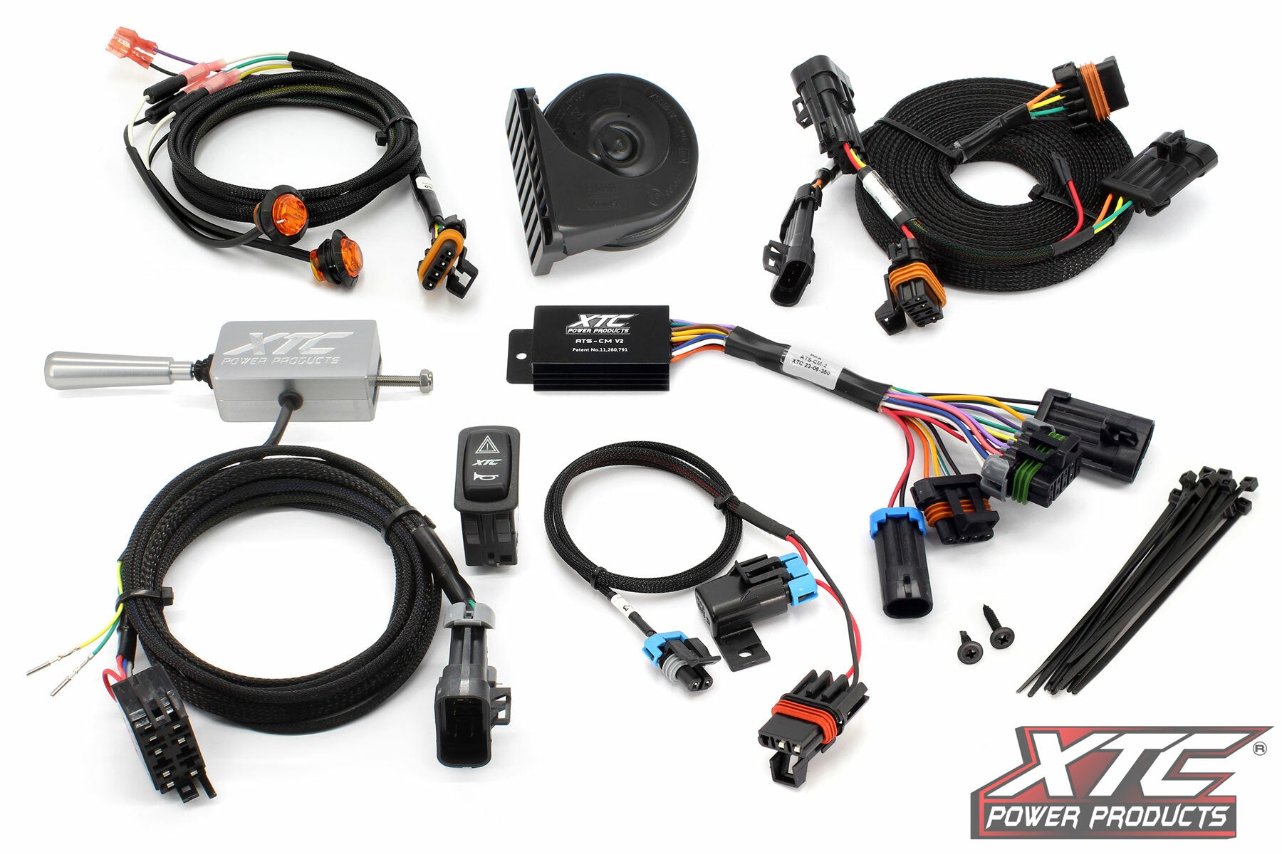 XTC Power Products ATS-L-POL-RAN570 2020s Polaris Ats Kit W/Billet Column Lever
