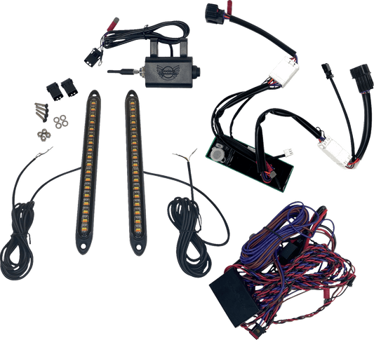 CUSTOM DYNAMICS Turn Signal Kit - Front and Rear for Talon - Part CD - SXS - TAL22 - Moto - House MX