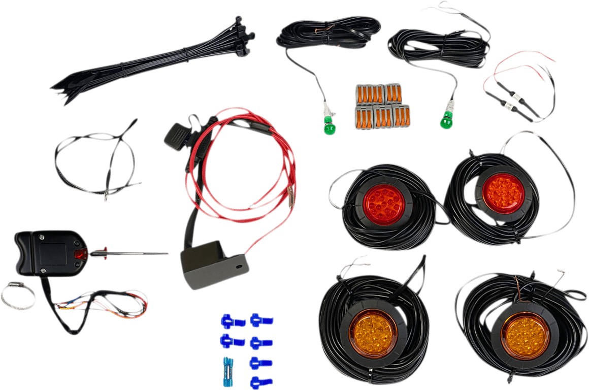 CUSTOM DYNAMICS Universal Turn Signal Kit (Part CD - UTV - ARTS - KIT) for UTVs and Off - Road Vehicles - Moto - House MX
