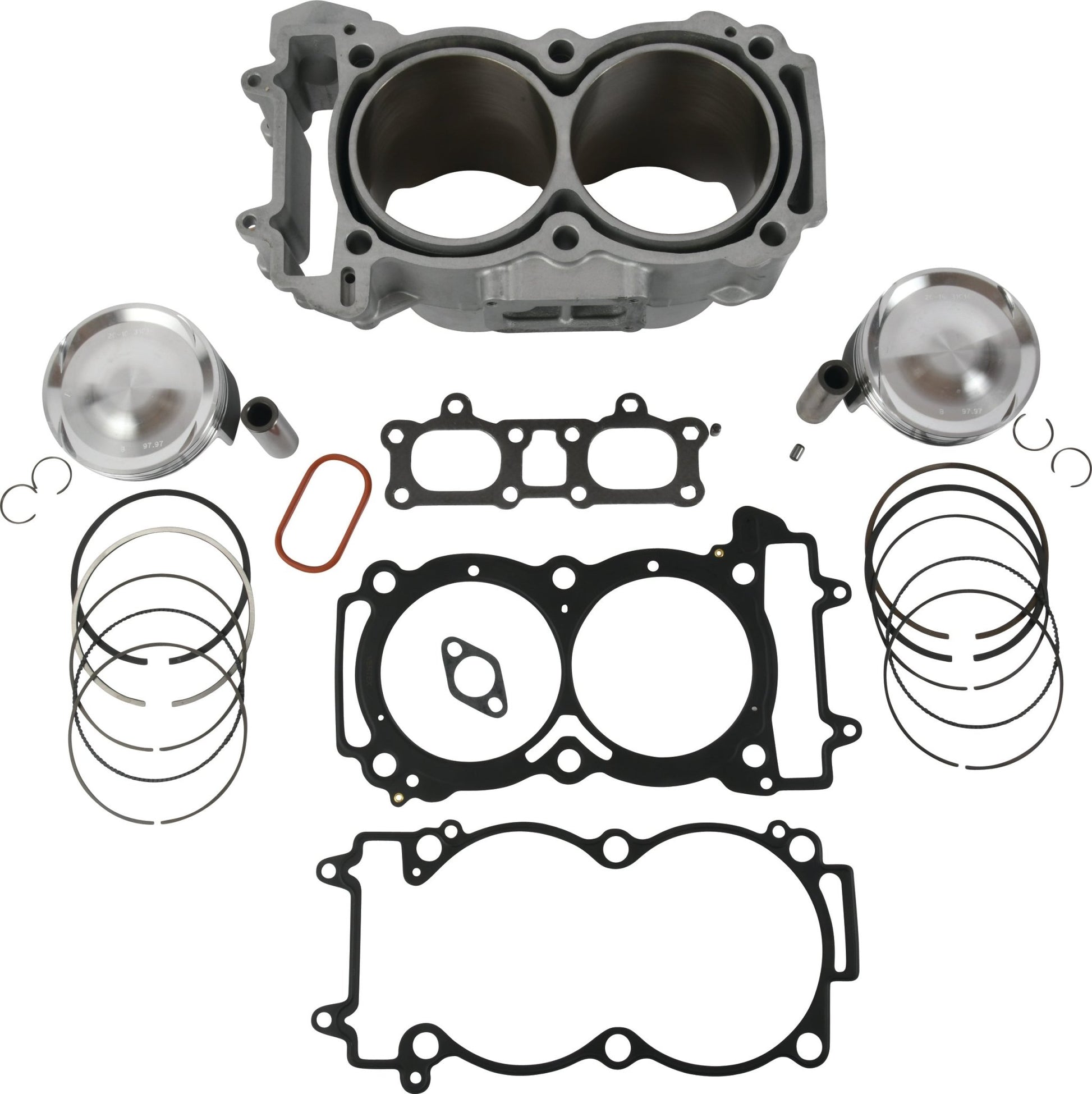 Cylinder Works Big Bore Kit - 61006 - K01 - 98mm +5.0 11:1 Polaris RZR Ranger 1000 2017 - 2023 - Moto - House MX