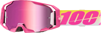 100% ARMATIC GOGGLE SELLARS MIRROR PINK LENS