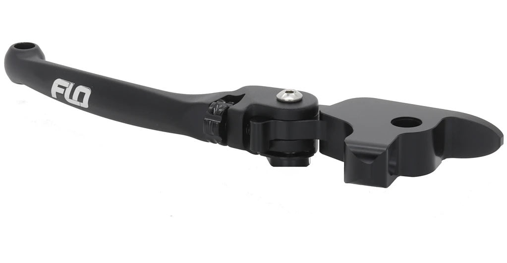FLO Motorsports HD-810 2015-17 Harley Davidson Softail Mx Style Lever Set Black