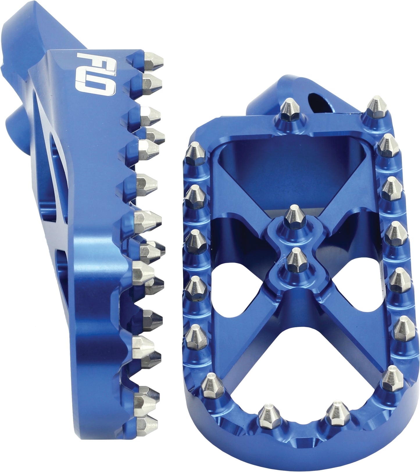 FLO MOTORSPORTS SPEG-793BLU 2000-2004 Yamaha YZ125/YZ426F Adventure Snow Footpeg