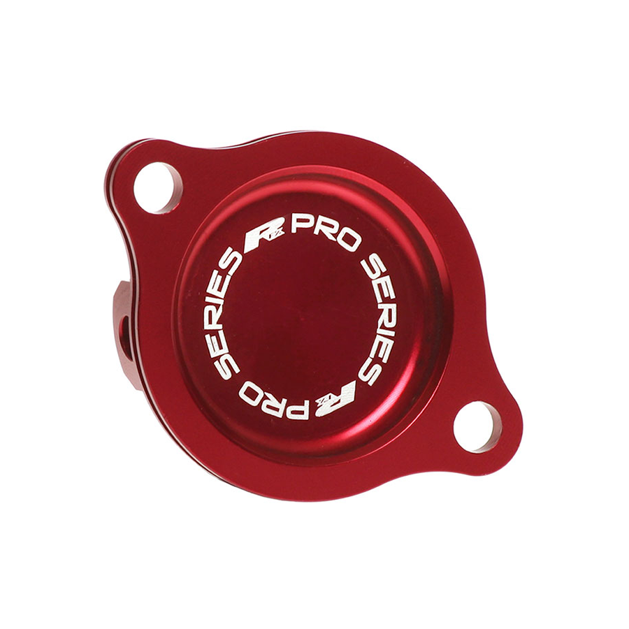 RFX MPN FXFC 10100 99RD 2010-2025 Honda CRF150R Oil Filter Cover Red