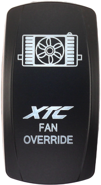 XTC Power Products SW00-00110012 2000-2023 ATV/UTV Fan Override Rocker Switch