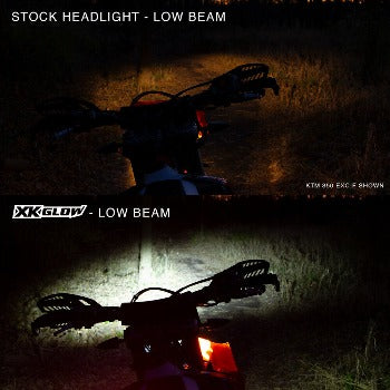 XK Glow Dual Sport Motorcycle Headlight Kit - KTM - XK-DS-KTM