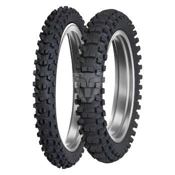 Dunlop Geomax MX34 - 65cc Motocross Tire Combo - Front - 60/100 - 14 - Rear - 80/100 - 12 - Moto - House MX