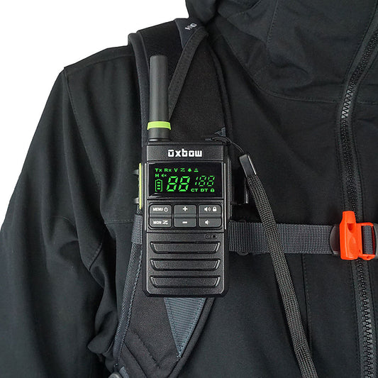 OXBOW GEAR LLC OXBOW GEAR LLC Renegade 2.0 Two Way Radio for Snowmobiling & Backcountry Use RD1006