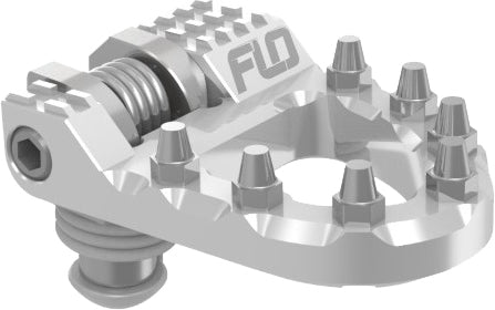 FLO MOTORSPORTS MXBP-L TIP S 2020-23 Large Folding Tip Silver