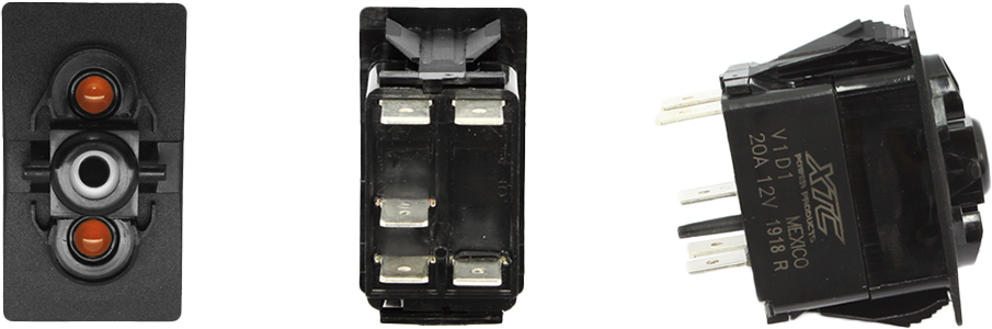 XTC Power Products SW11-AA000000 2020s Dash Switch Body Single Acc Amber