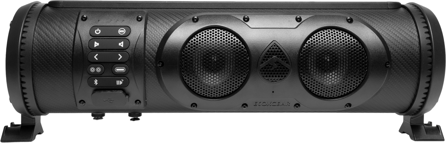 ECOXGEAR Soundextreme 18 - Inch Soundbar GDI - EXSE1801 with Waterproof IP66 Enclosure - Bluetooth 5.0 - Moto - House MX