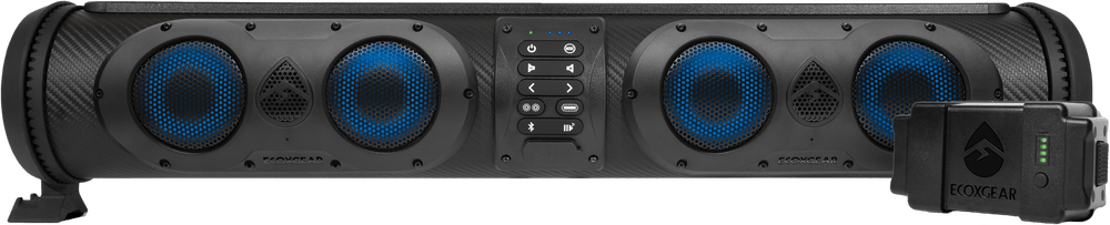 ECOXGEAR SoundExtreme 26" Battery - Powered Soundbar - GDI - EXSEB2601 – Rugged, Loud & Waterproof! - Moto - House MX