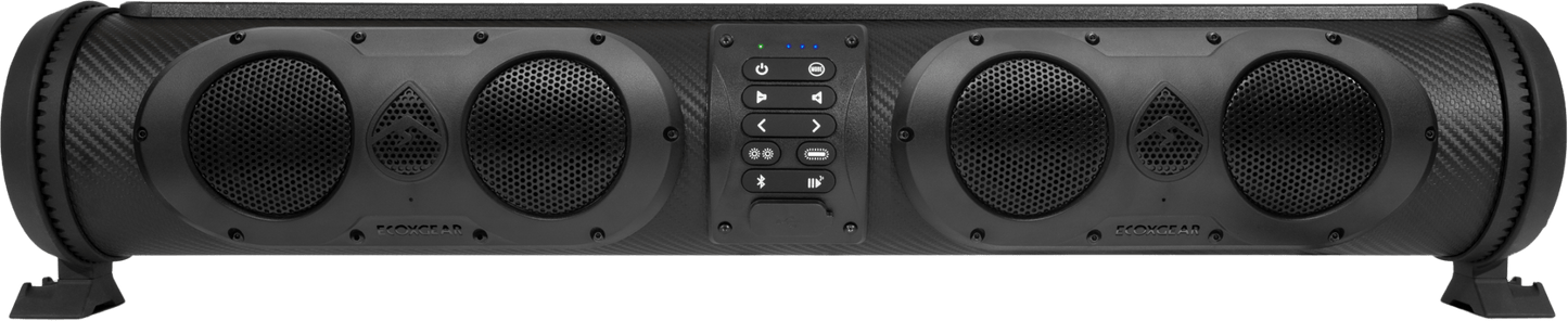 ECOXGEAR Soundextreme 26 - Inch Waterproof Soundbar with Bluetooth 5.0 - EcoCast - Moto - House MX