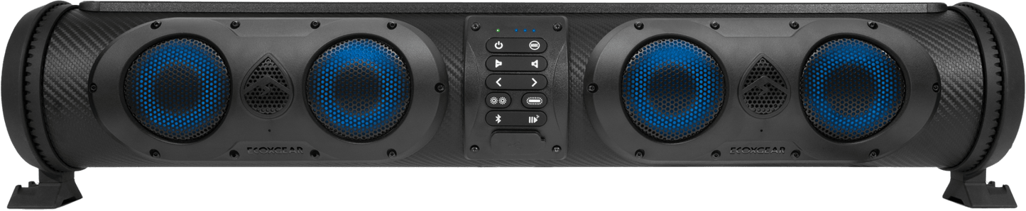 ECOXGEAR Soundextreme 26 - Inch Waterproof Soundbar with Bluetooth 5.0 - EcoCast - Moto - House MX