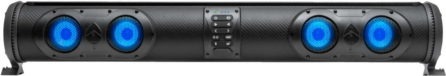 ECOXGEAR Soundextreme 32 - inch Waterproof Bluetooth Soundbar - GDI - EXSEDS3201 - Moto - House MX