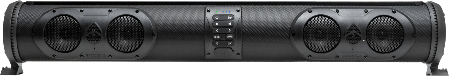ECOXGEAR Soundextreme 32 - inch Waterproof Bluetooth Soundbar - GDI - EXSEDS3201 - Moto - House MX