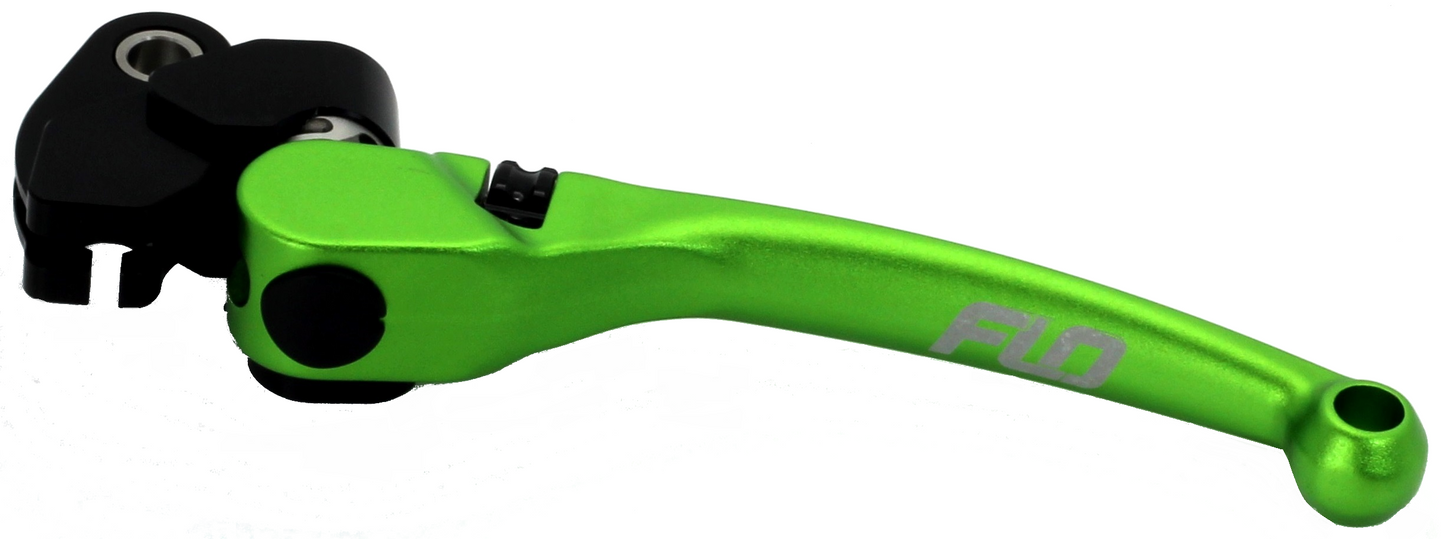 FLO MOTORSPORTS CL-725G 2001-2010 Kawasaki KX85 Clutch Lever Green