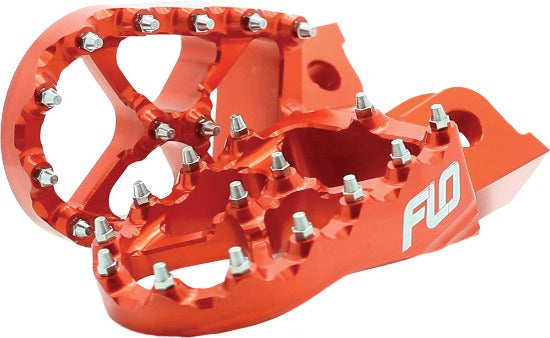 FLO Motorsports Pro Series Foot Pegs - 2016-2023 Husqvarna FC 250, FC 350, FC 450, and FE 450