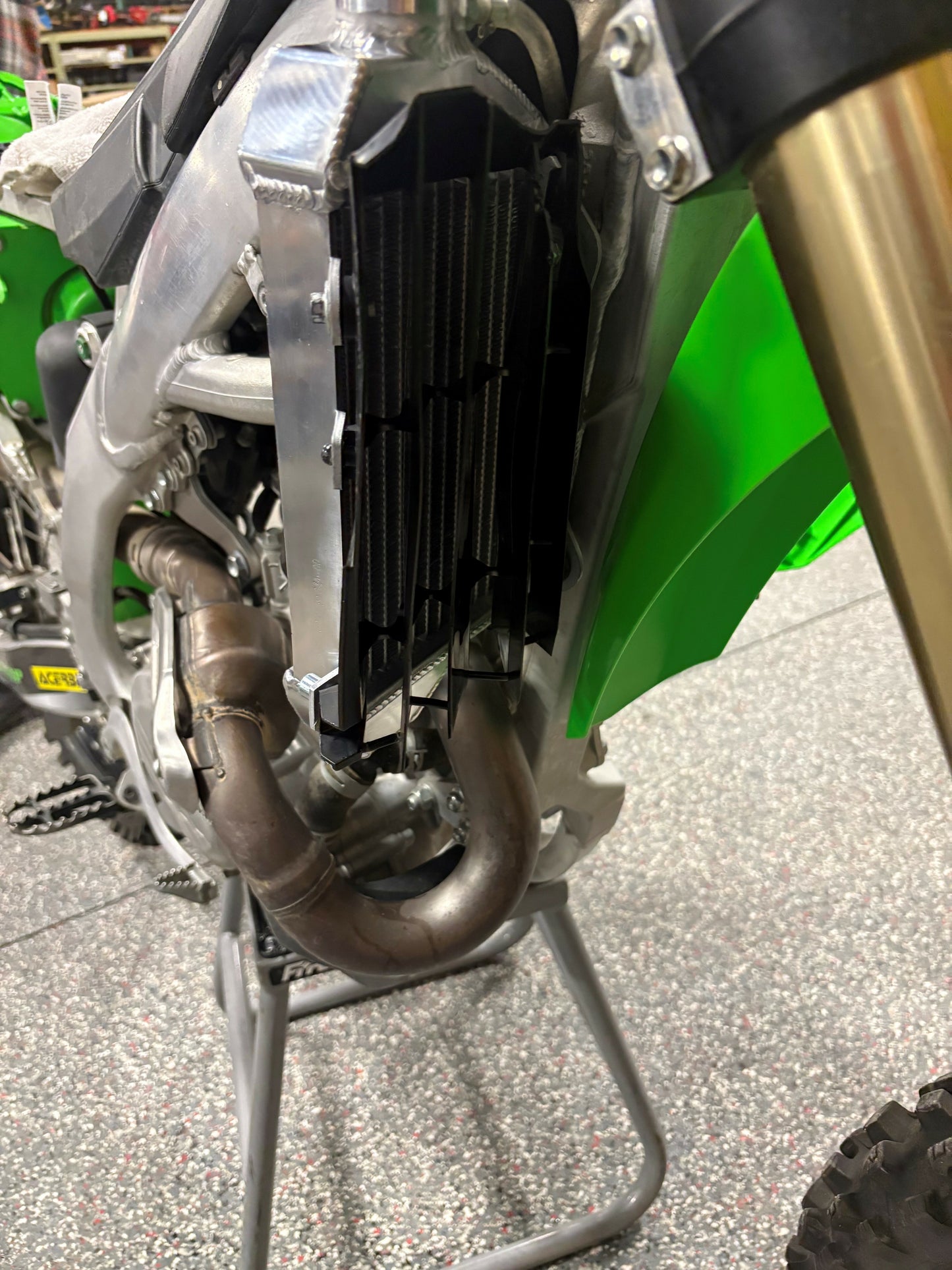 Fire Power TRS-R-140R 2016-23 Kawasaki KX450F Radiator Right