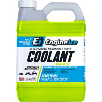 ENGINE ICE - 10850 - Hi - Performance Powersports Coolant Premixed - Snow & Winter - 64 U.S. fl oz. - Moto - House MX