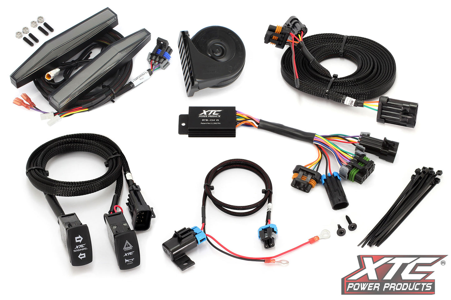 XTC Power Products ATS-POL-GEN-DRL 2020+ UTV Self-Canceling Turn Signal Kit